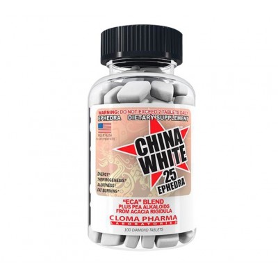 Cloma Pharma China White 25 (100 tabs)
