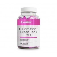 IronFlex L-Carnitine + Green Tea + CLA (90 caps)
