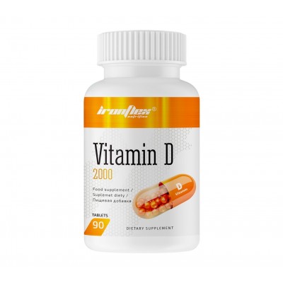 IronFlex Vitamin D 2000 IU (90 tabs)