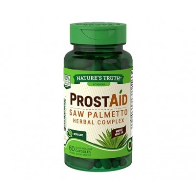 Nature's Truth ProstAid Saw Palmetto Herbal Complex (60 caps)