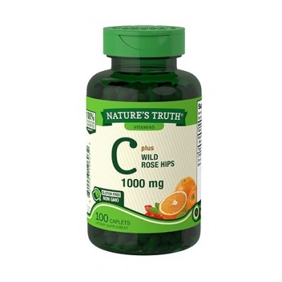 Nature's Truth Vitamin C 1000 mg plus Wild Rose Hips (100 capl)