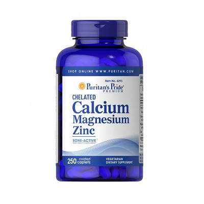 Puritan's Pride Calcium Magnesium Zinc (250 tabs)