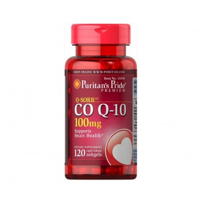 Puritan's Pride Q-SORB™ Co Q-10 100 mg (120 caps)