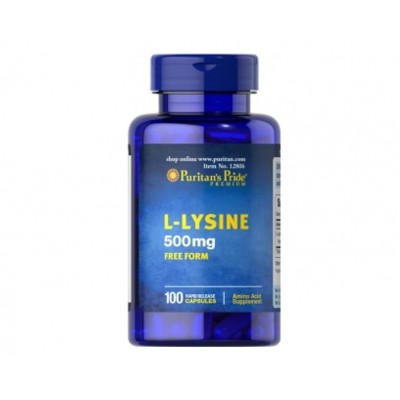 Puritan's Pride L-Lysine 500mg (100 caps)