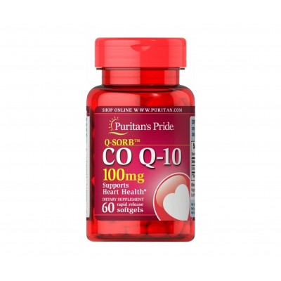 Puritan's Pride Q-SORB™ Co Q-10 100 mg (60 caps)