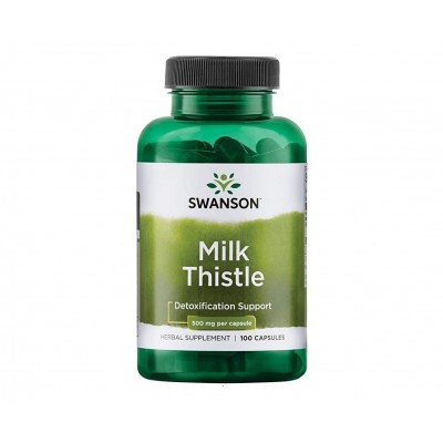 Swanson Milk Thistle 500 mg Full Spectrum (100 caps)