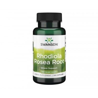 Swanson Rhodiola Rosea Root 400 mg (100 caps)