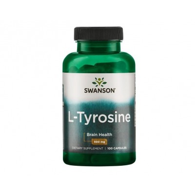 Swanson L-Tyrosine 500 mg (100 caps)